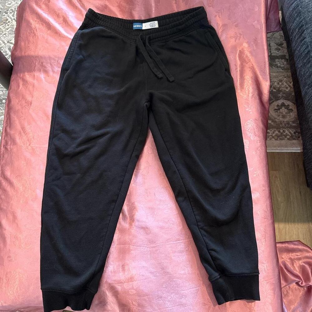 These old navy black jogger